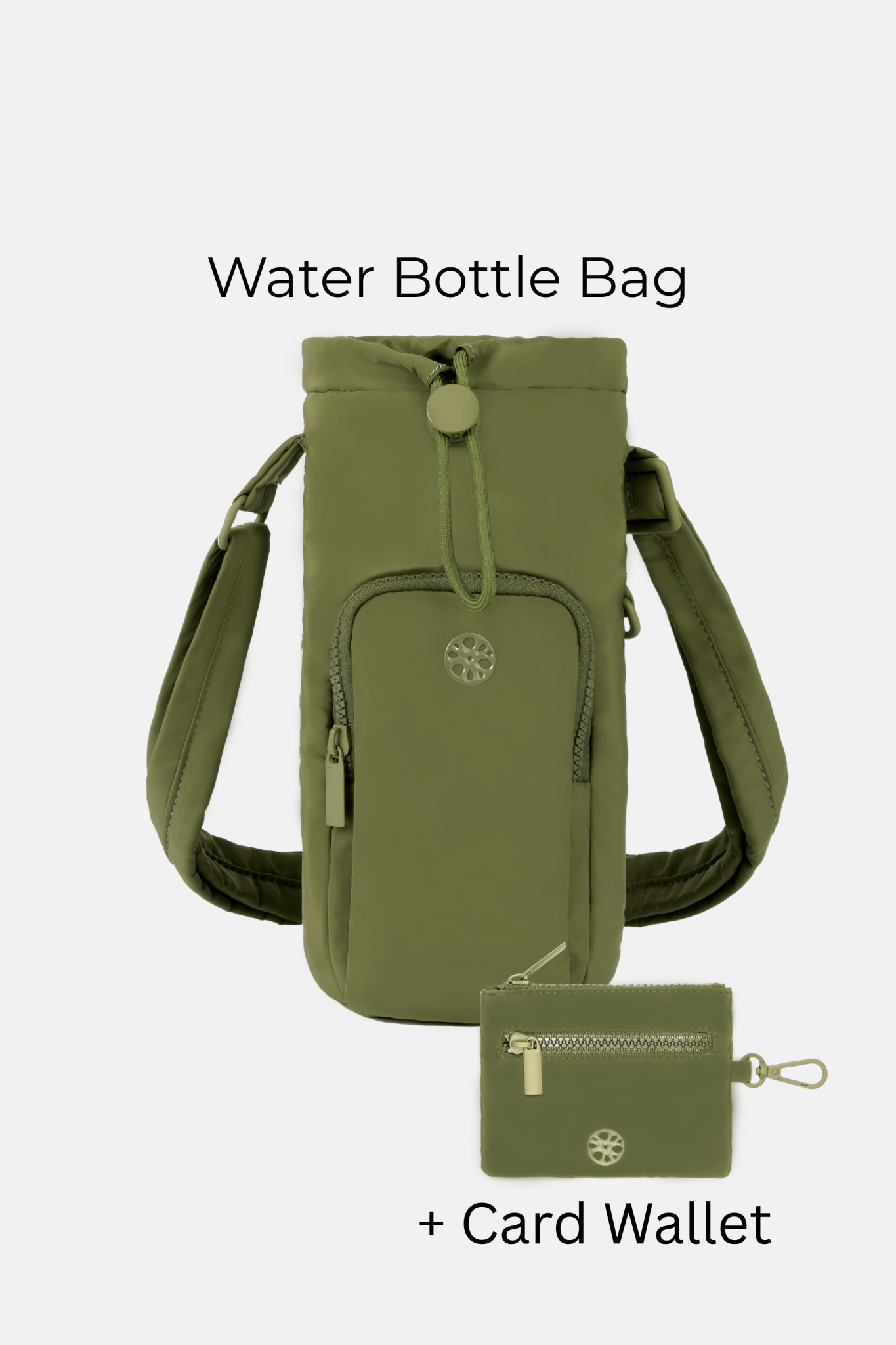 Beau Puffer Bottle Bag + Card Wallet Bundle - Renkon - Renkon -