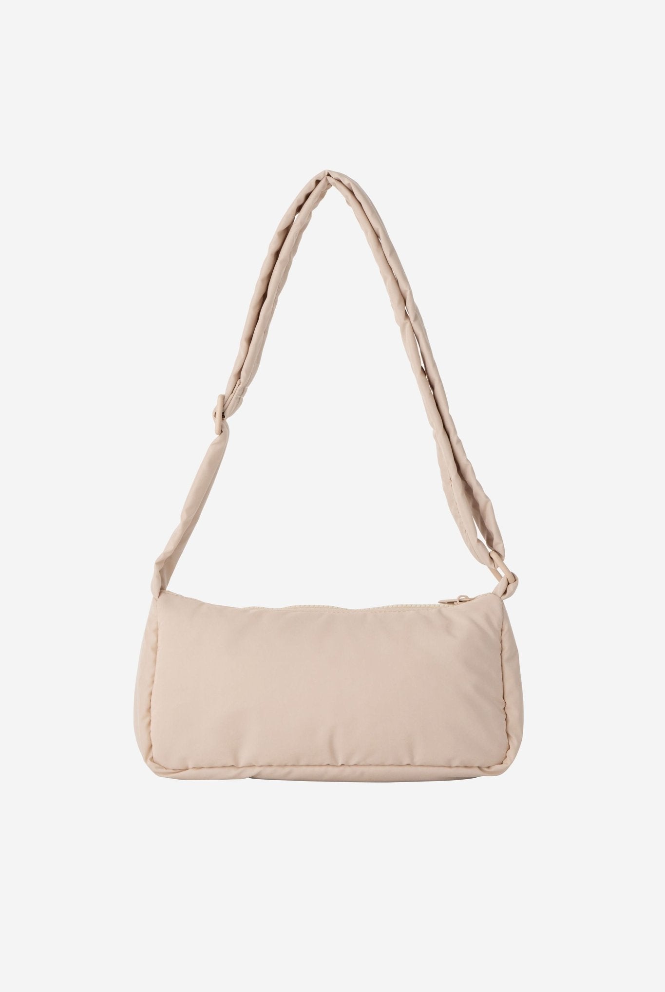 Kai Puffer Cargo Crossbody Bag - Bag - Renkon - Renkon - Enoki Beige - Back