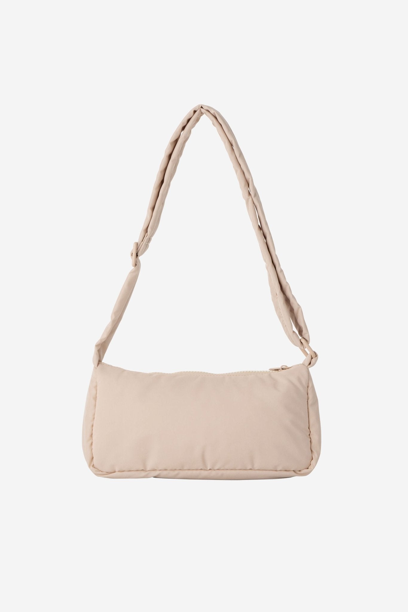 Kai Puffer Cargo Crossbody Bag - Bag - Renkon - Renkon - Enoki Beige - Back