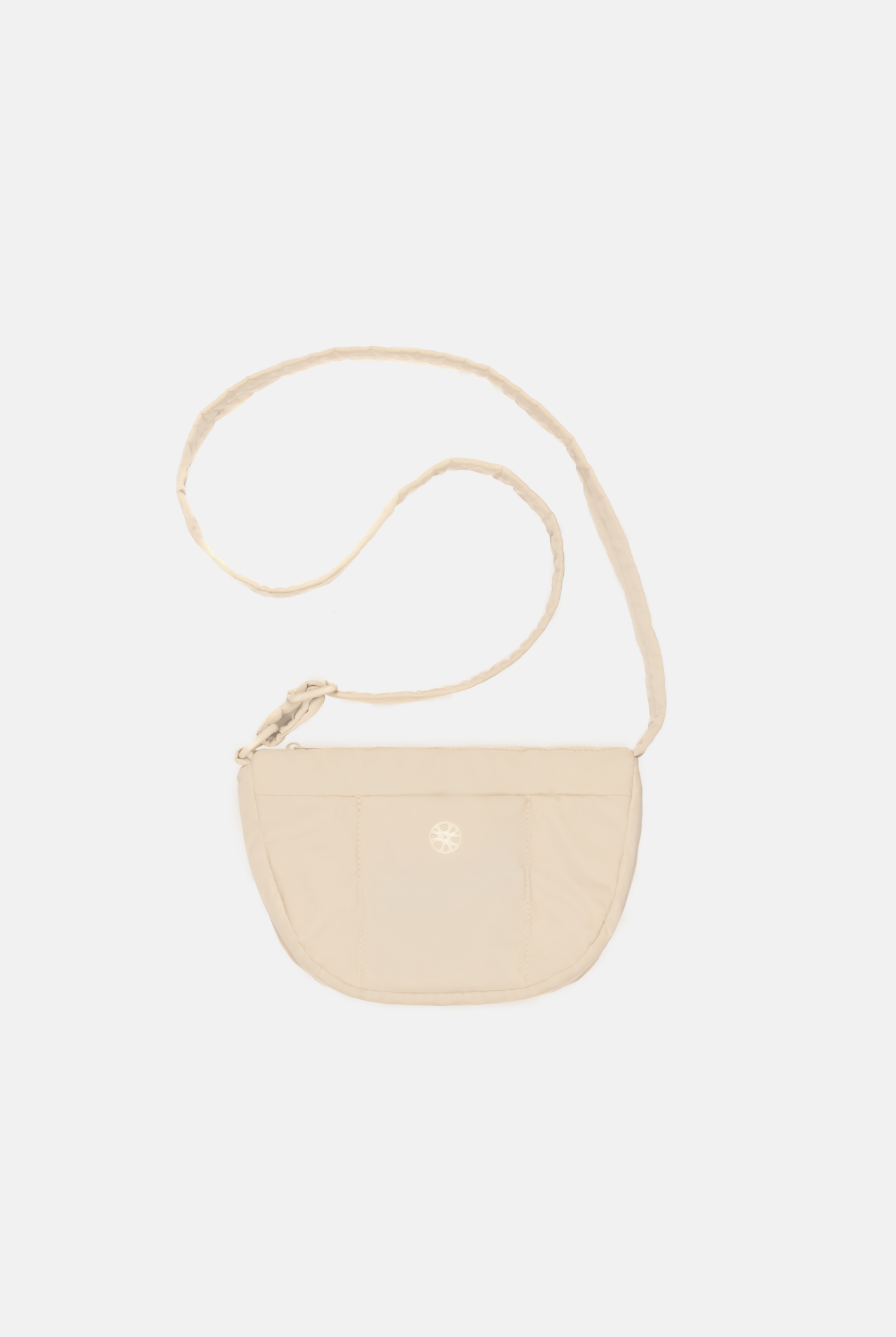 Kumo Puffer Crossbody Bag - Bag - Renkon - Renkon - Enoki Beige -