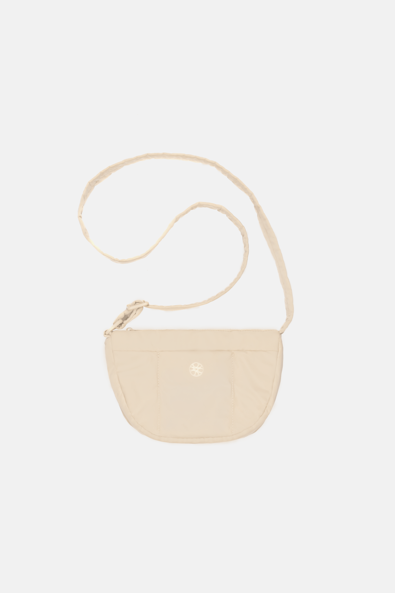 Kumo Puffer Crossbody Bag - Bag - Renkon - Renkon - Enoki Beige -