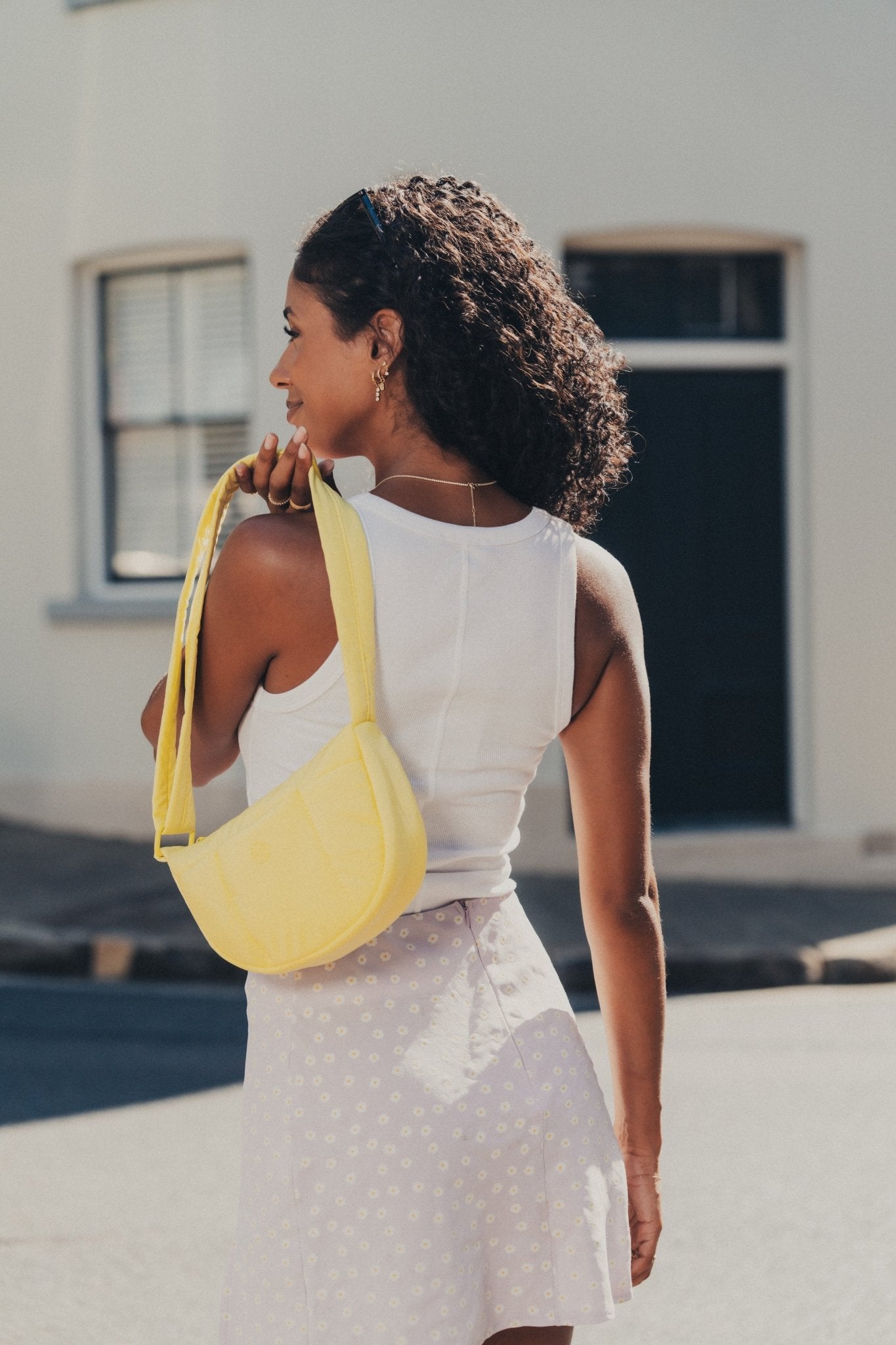 Kumo Puffer Crossbody Bag - Bag - Renkon - Renkon - Limoncello Yellow -