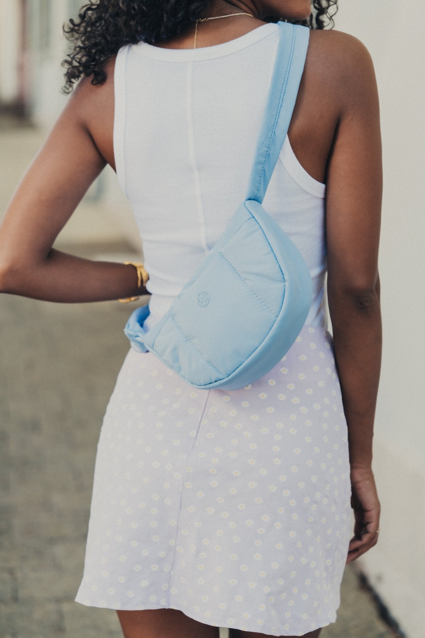 Kumo Puffer Crossbody Bag - Bag - Renkon - Renkon - Sky Blue -