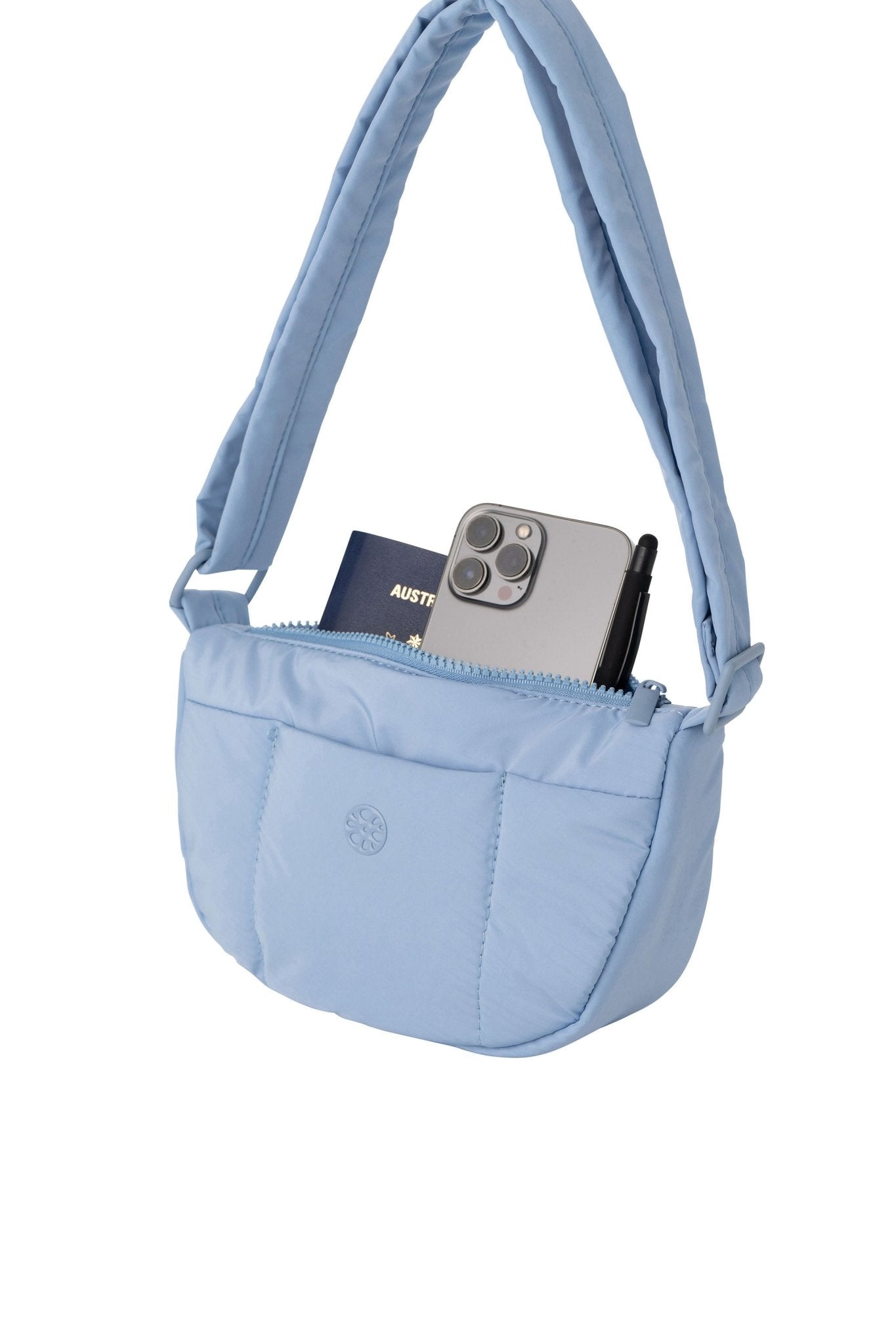 Kumo Puffer Crossbody Bag - Bag - Renkon - Renkon - Sky Blue -