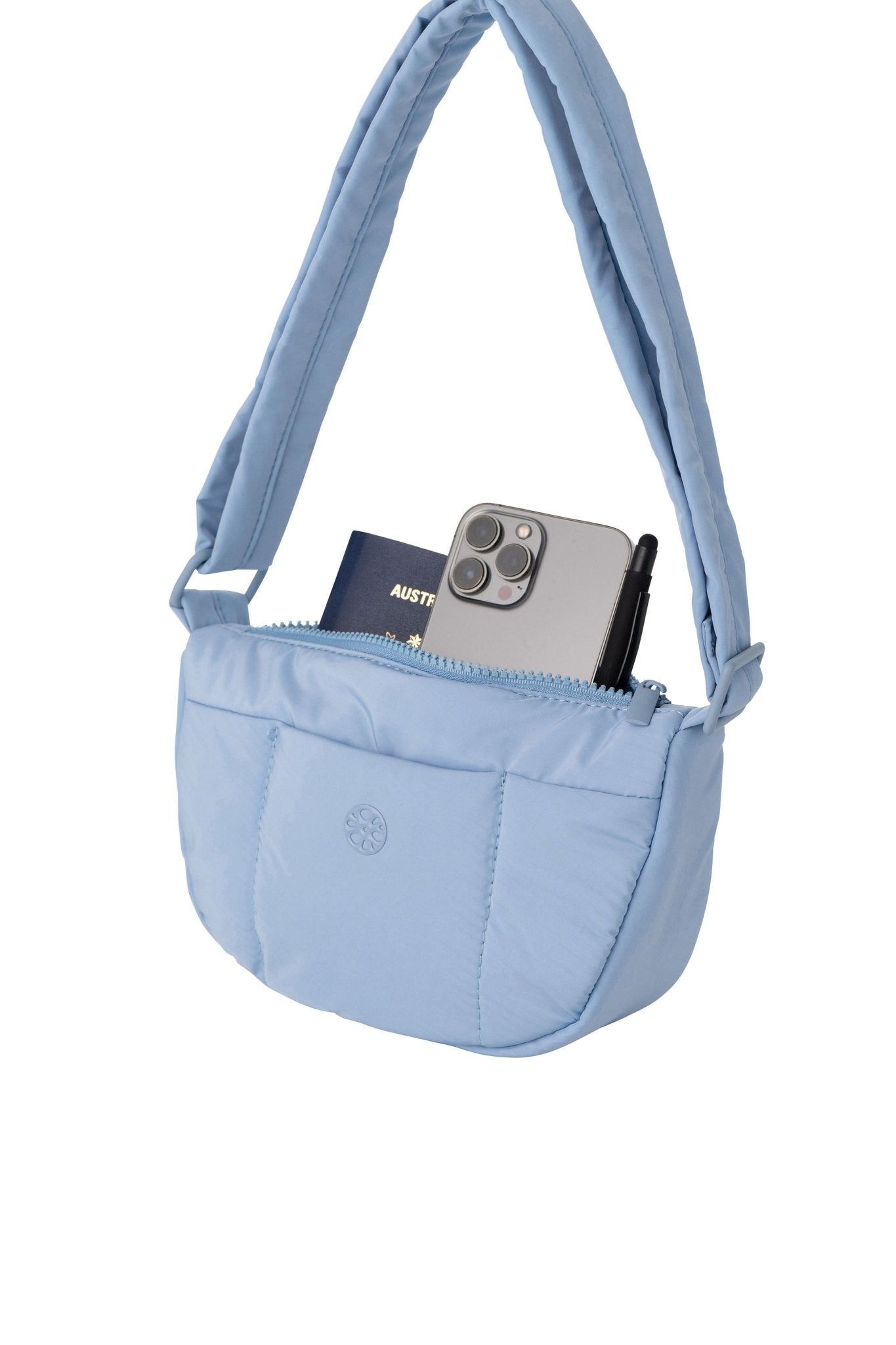 Kumo Puffer Crossbody Bag - Bag - Renkon - Renkon - Sky Blue -