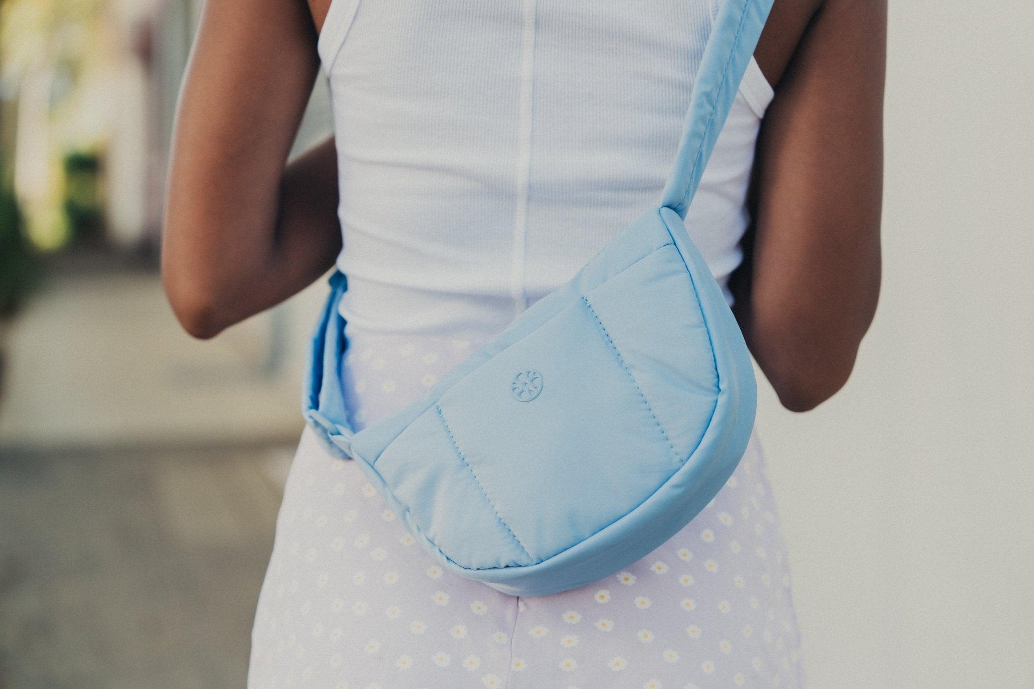 Kumo Puffer Crossbody Bag - Bag - Renkon - Renkon - Sky Blue -
