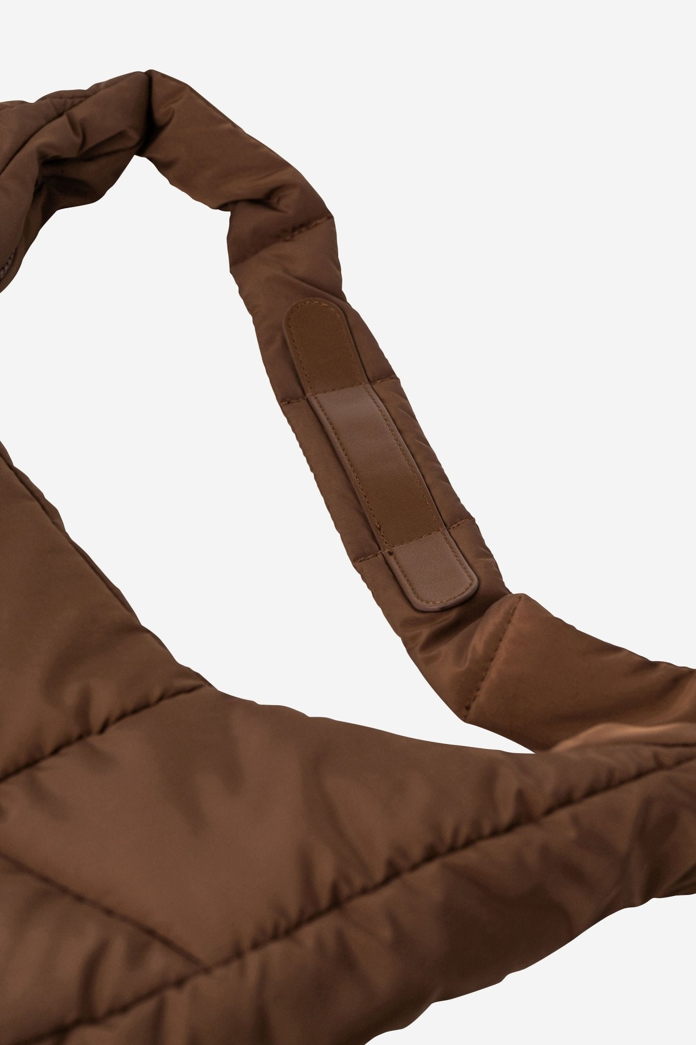 Otto Oversized Puffer Sling Bag - Bag - Renkon - Renkon - Cocoa Brown -