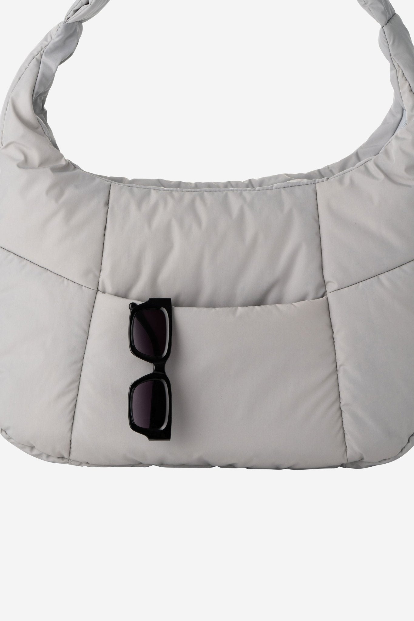 Otto Oversized Puffer Sling Bag - Bag - Renkon - Renkon - Frost Grey -