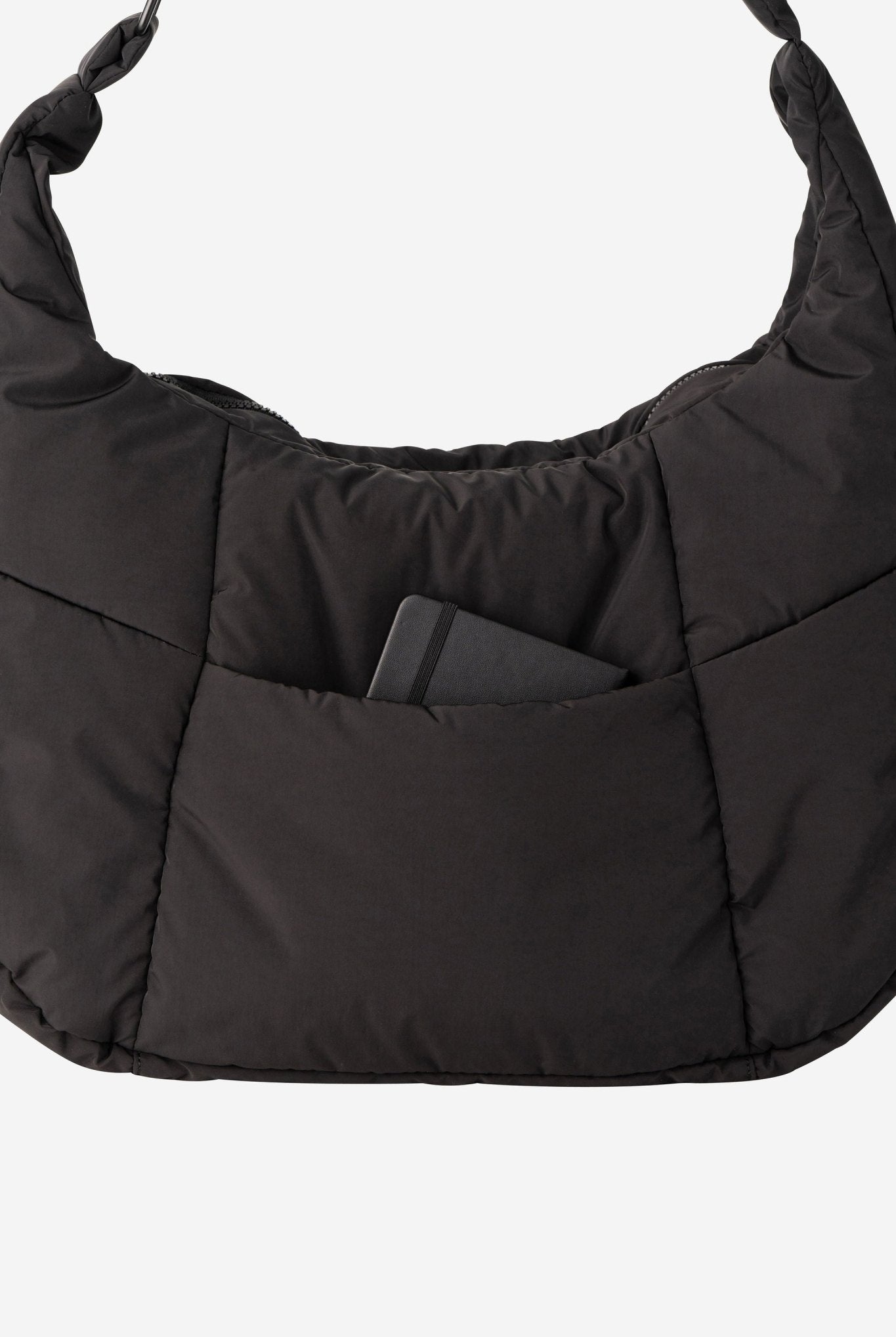 Otto Oversized Puffer Sling Bag - Bag - Renkon - Renkon - Midnight Black -