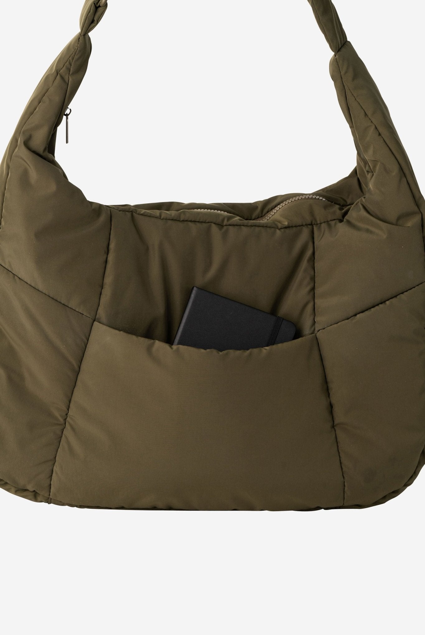 Otto Oversized Puffer Sling Bag - Bag - Renkon - Renkon - Olive Green -