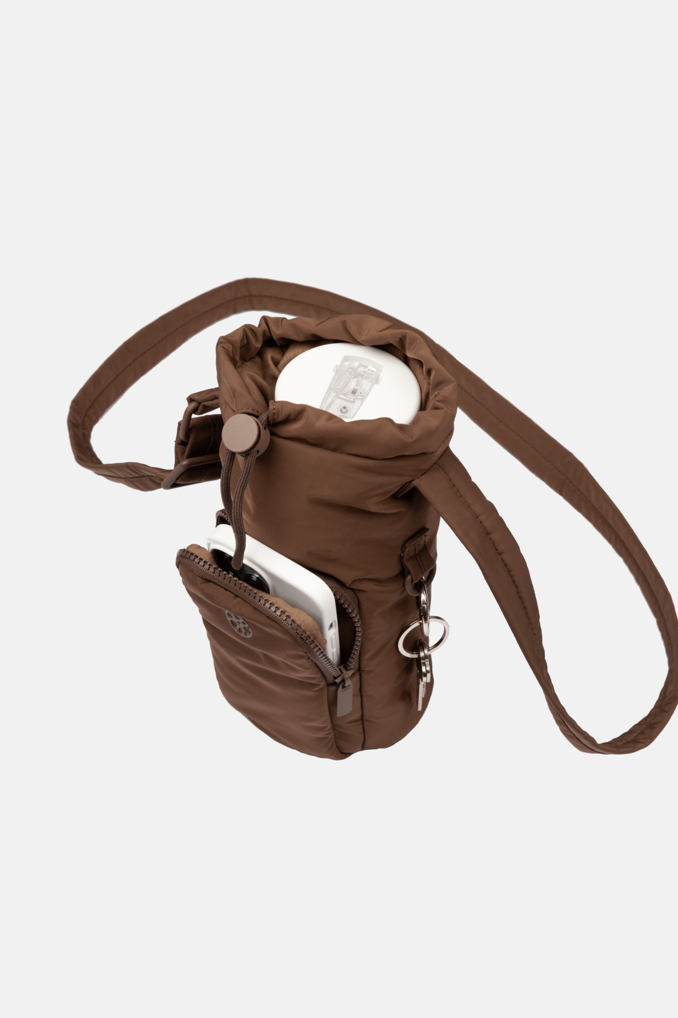 Perfectly Imperfect - Beau Puffer Bottle Bag - Bag - Renkon - Renkon - Cocoa Brown -
