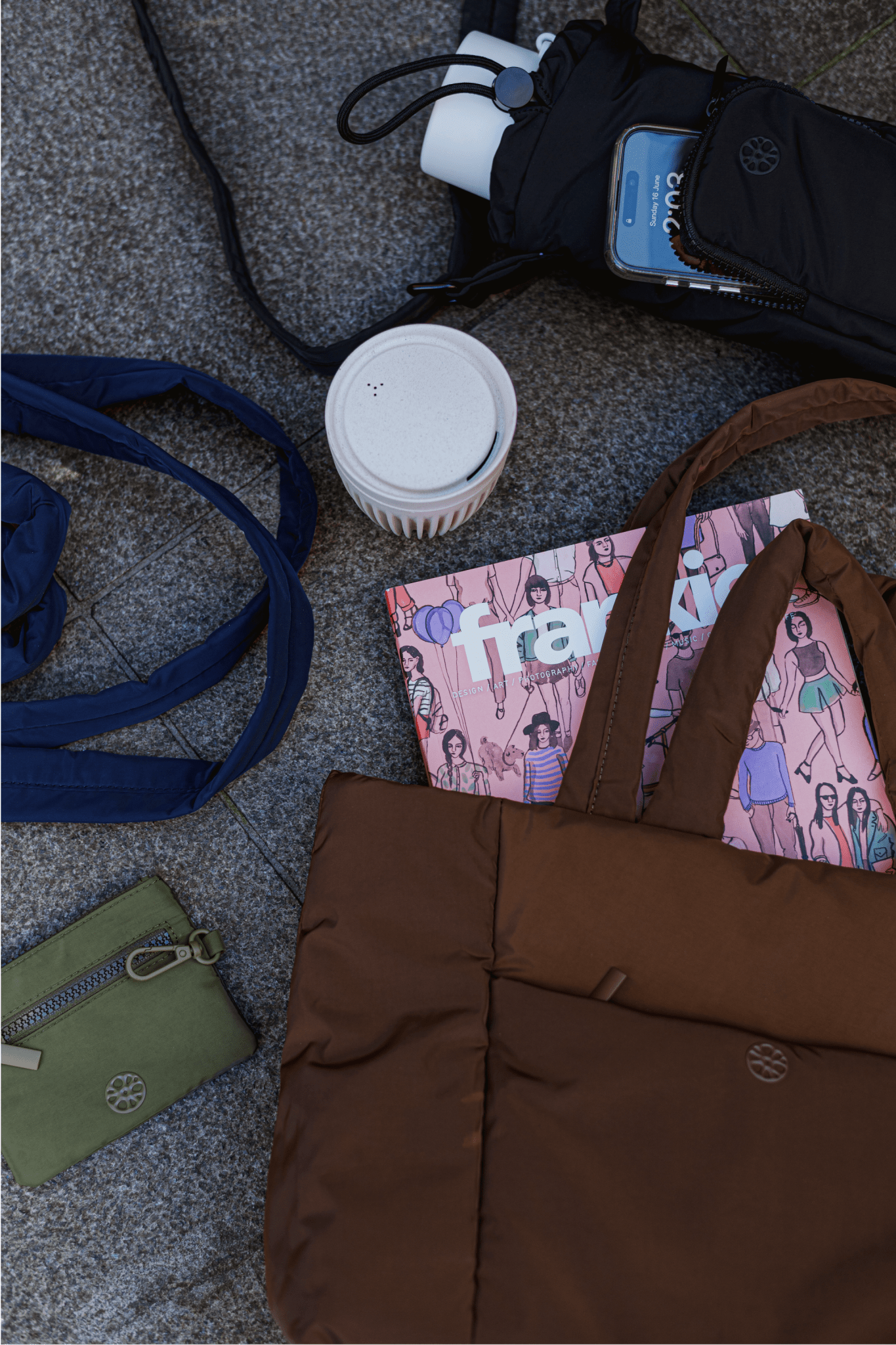 Perfectly Imperfect - Beau Puffer Bottle Bag - Bag - Renkon - Renkon - Midnight Black -
