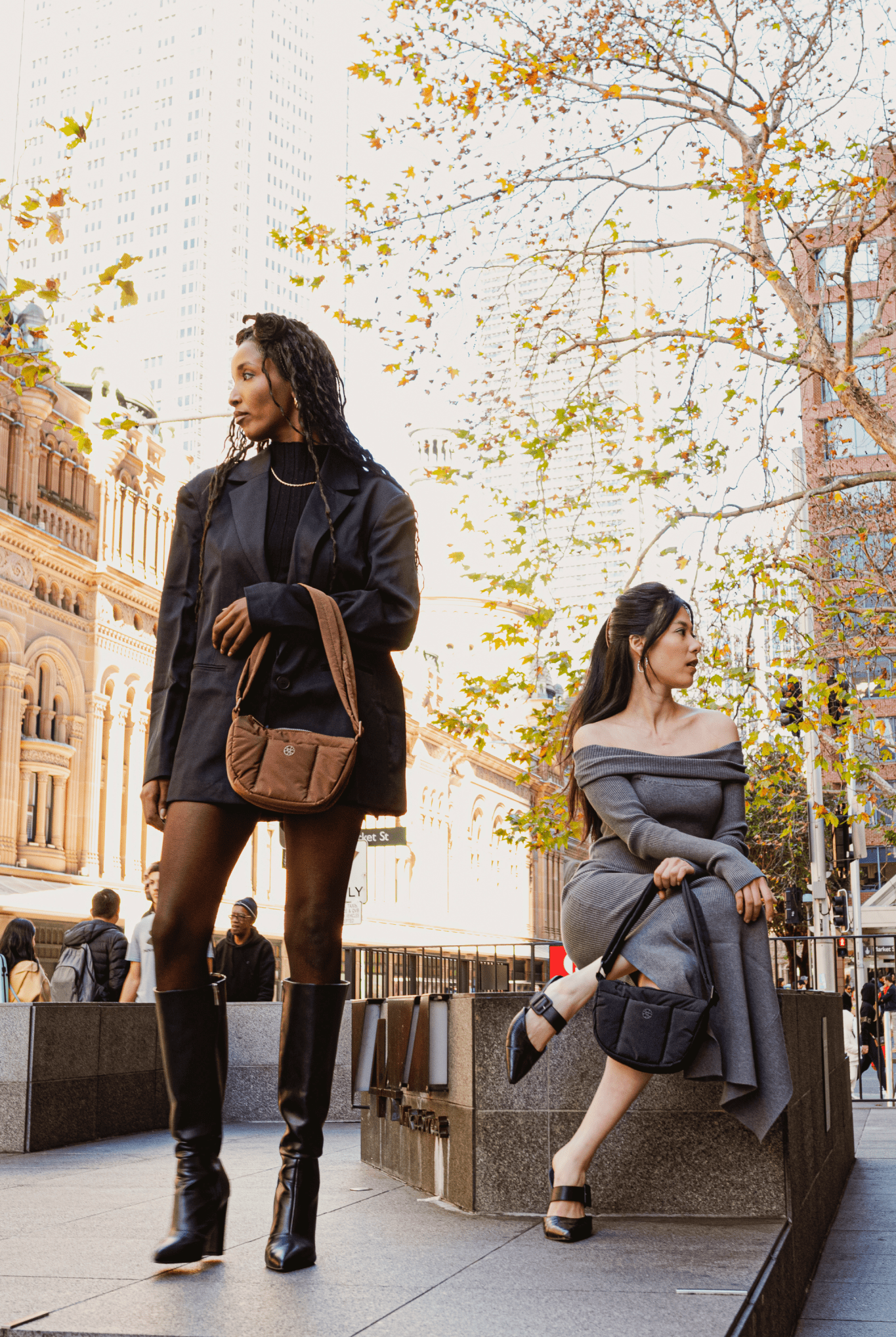 Perfectly Imperfect - Kumo Puffer Crossbody Bag - Bag - Renkon - Renkon - Cocoa Brown -