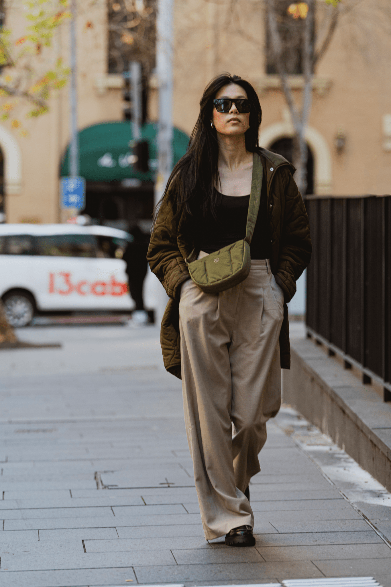 Perfectly Imperfect - Kumo Puffer Crossbody Bag - Bag - Renkon - Renkon - Olive Green -