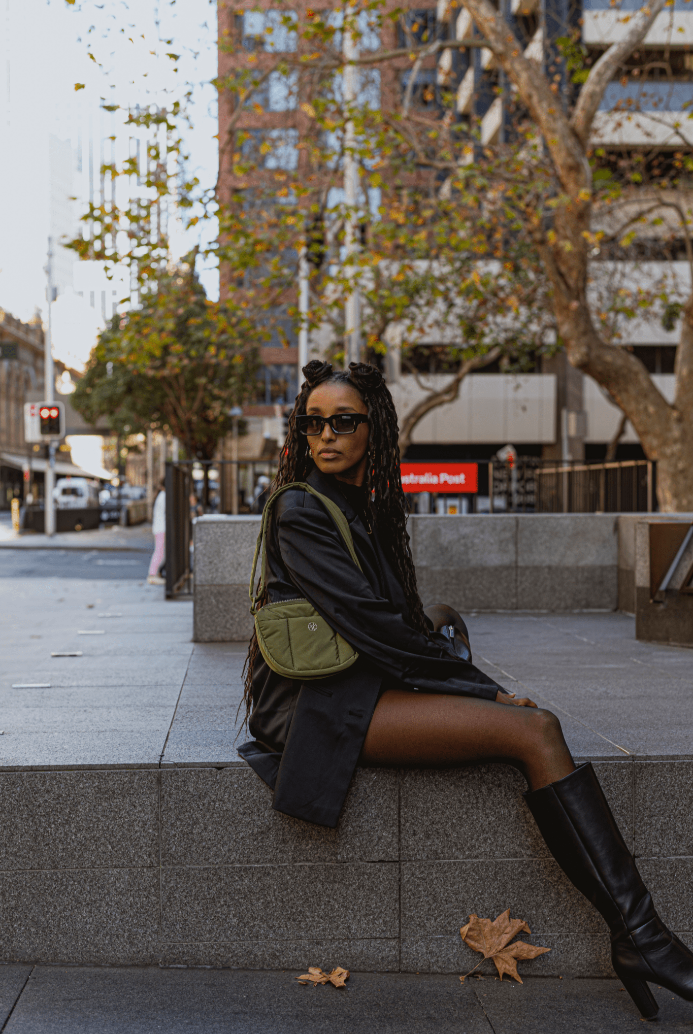 Perfectly Imperfect - Kumo Puffer Crossbody Bag - Bag - Renkon - Renkon - Olive Green -