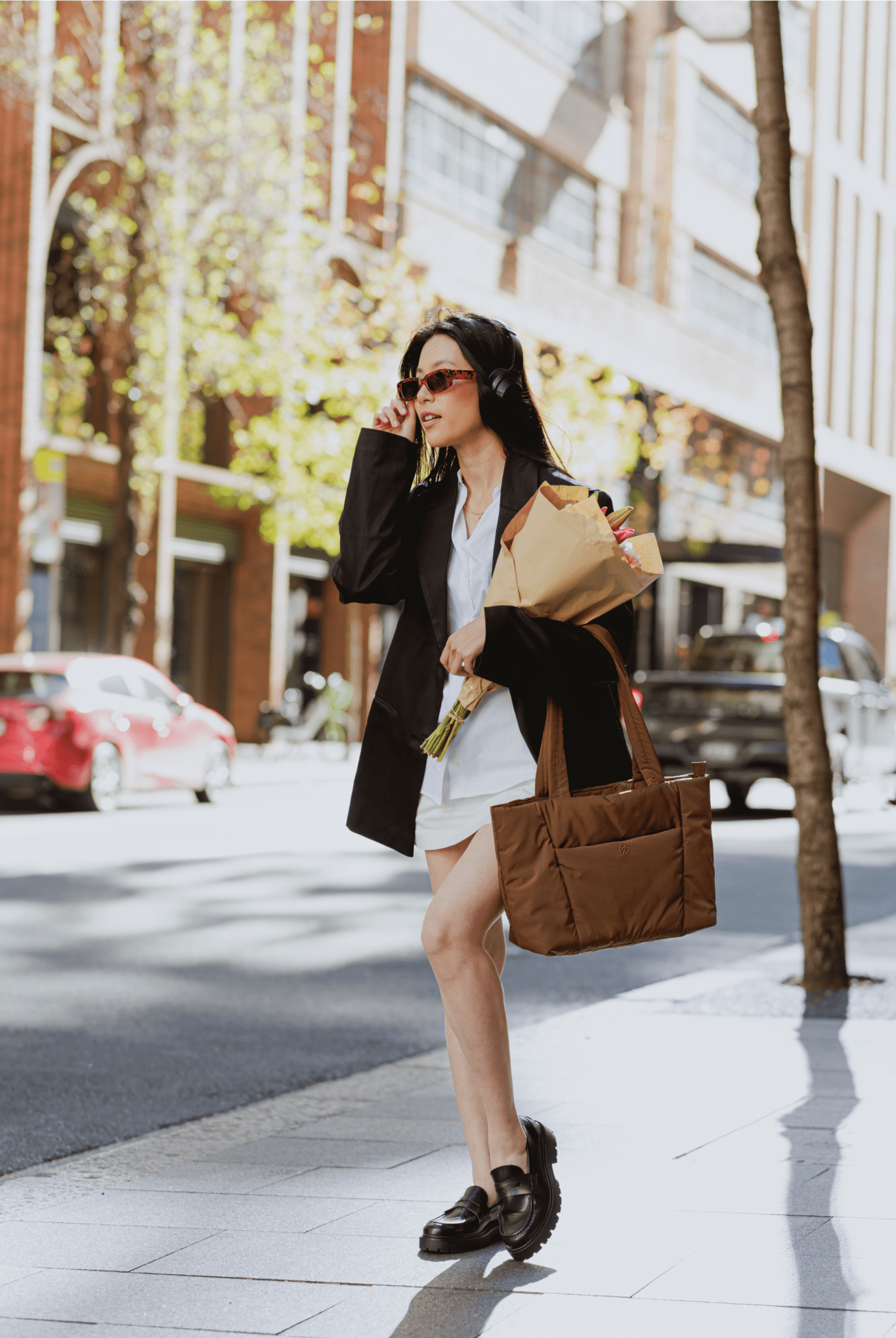 Perfectly Imperfect - Tobi Puffer Tote Bag - Bag - Renkon - Renkon - Cocoa Brown -