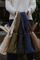 Perfectly Imperfect - Tobi Puffer Tote Bag - Bag - Renkon - Renkon - Cocoa Brown -