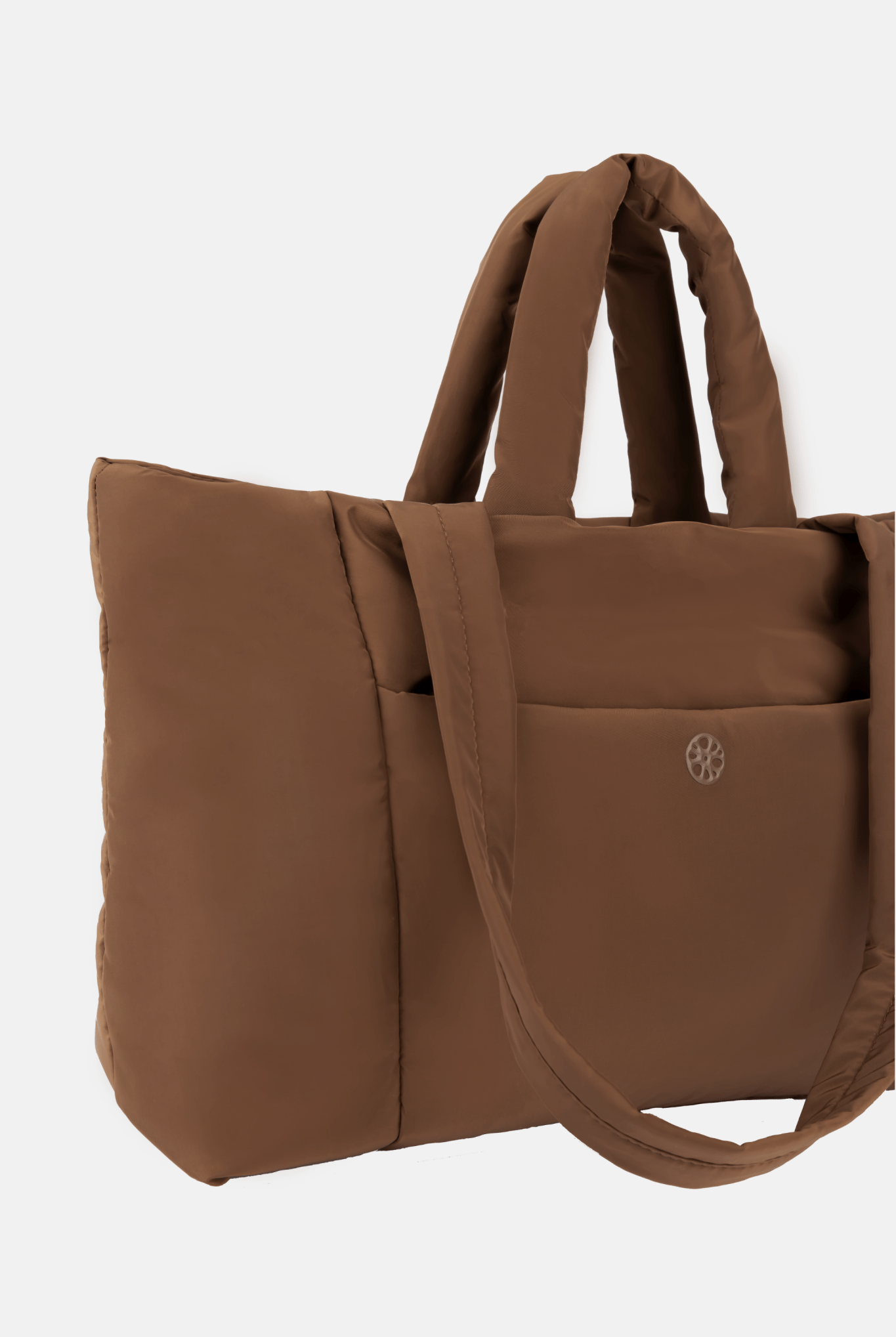 Perfectly Imperfect - Tobi Puffer Tote Bag - Bag - Renkon - Renkon - Cocoa Brown -