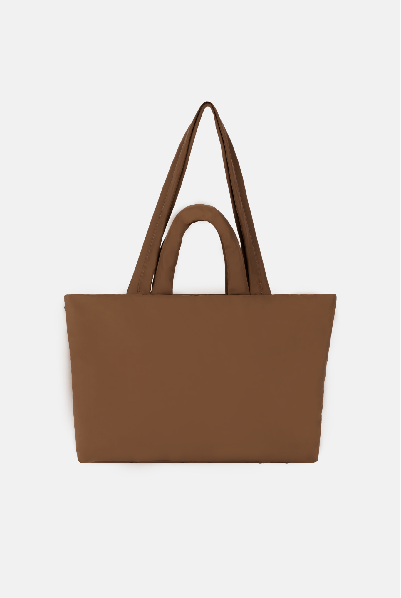 Perfectly Imperfect - Tobi Puffer Tote Bag - Bag - Renkon - Renkon - Cocoa Brown -