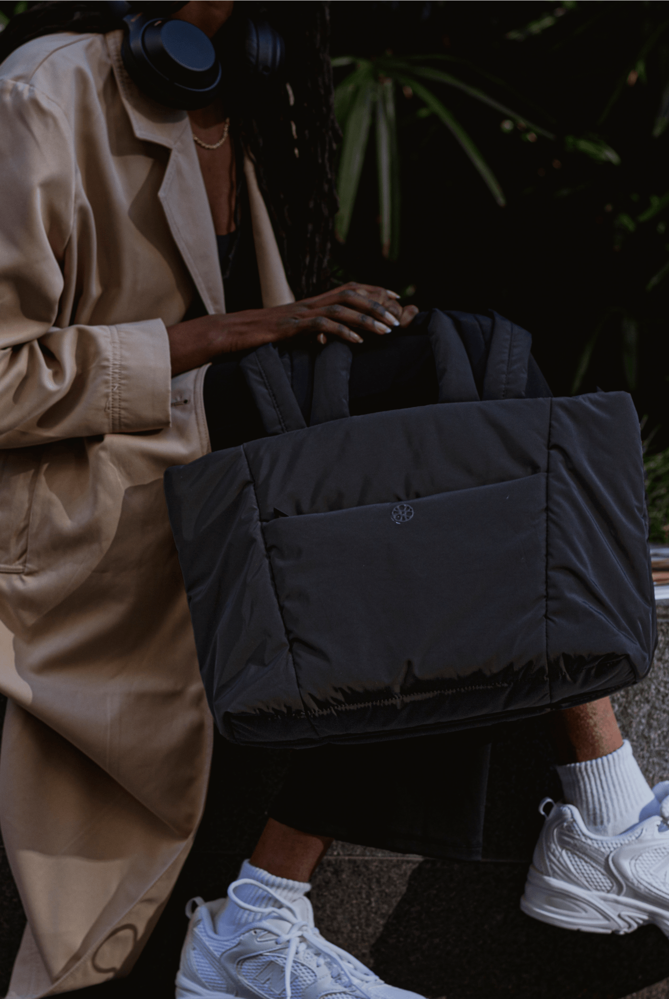 Perfectly Imperfect - Tobi Puffer Tote Bag - Bag - Renkon - Renkon - Midnight Black -