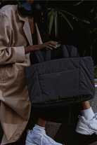 Perfectly Imperfect - Tobi Puffer Tote Bag - Bag - Renkon - Renkon - Midnight Black -