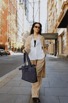 Perfectly Imperfect - Tobi Puffer Tote Bag - Bag - Renkon - Renkon - Navy Blue -