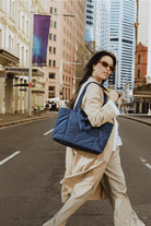 Perfectly Imperfect - Tobi Puffer Tote Bag - Bag - Renkon - Renkon - Navy Blue -