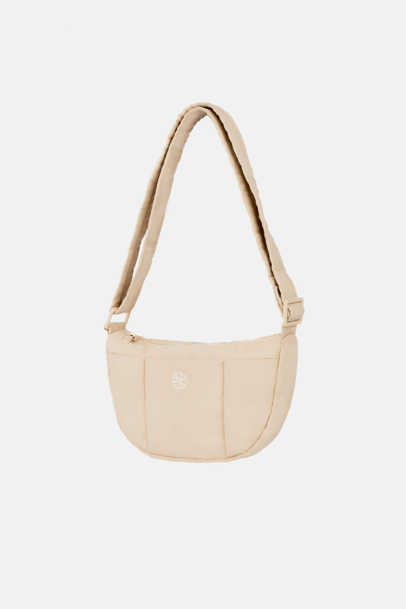 Kumo Puffer Crossbody Bag - Bag - Renkon - Renkon - Enoki Beige - 
