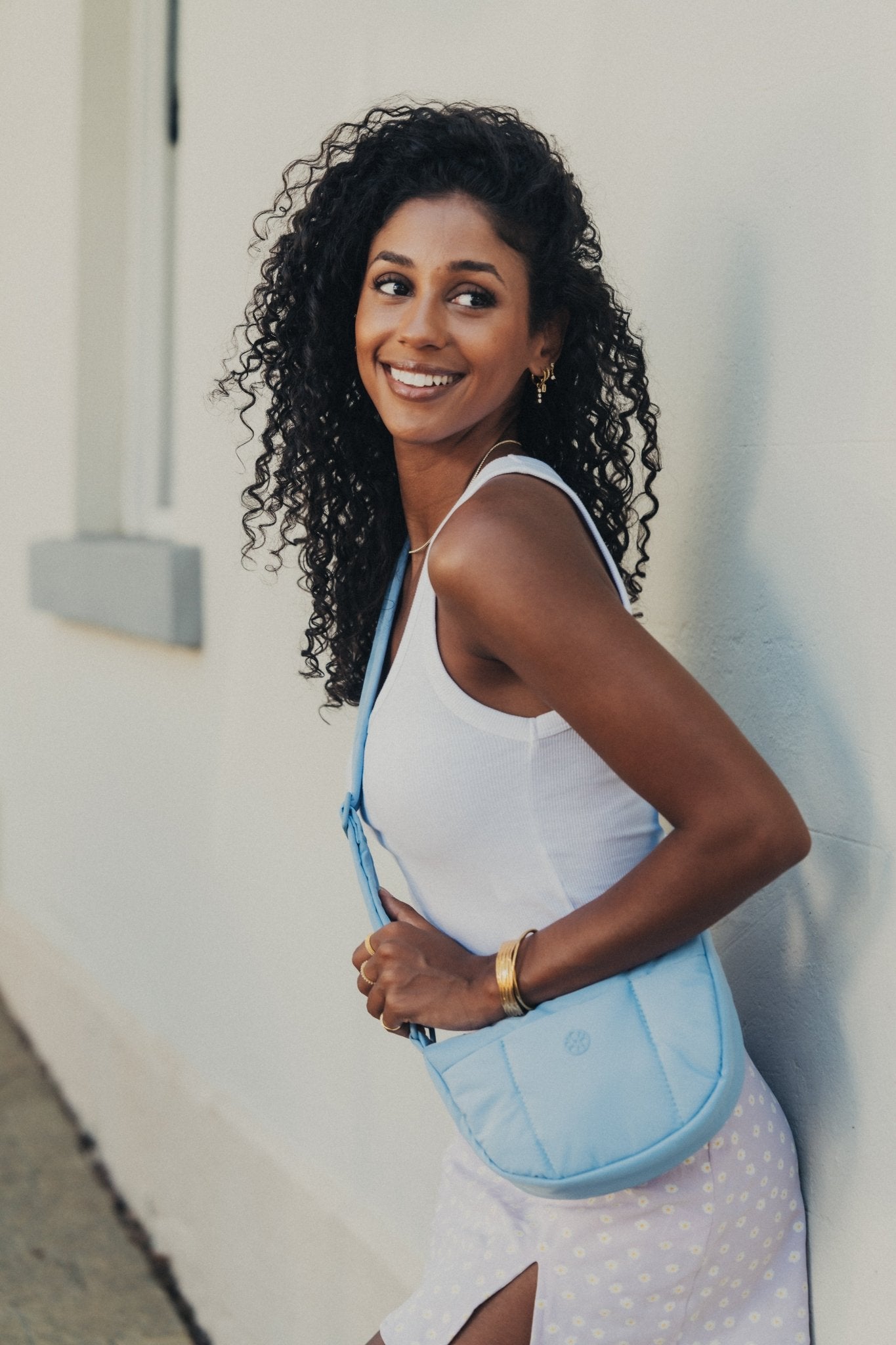 Kumo Puffer Crossbody Bag - Bag - Renkon - Renkon - Sky Blue - 