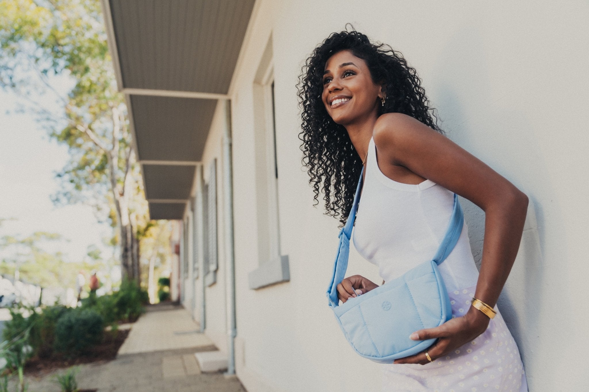 Kumo Puffer Crossbody Bag - Bag - Renkon - Renkon - Sky Blue - 