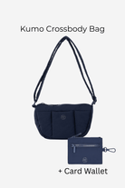 Kumo Puffer Crossbody Bag + Card Wallet Bundle - Renkon - Renkon - Navy Blue