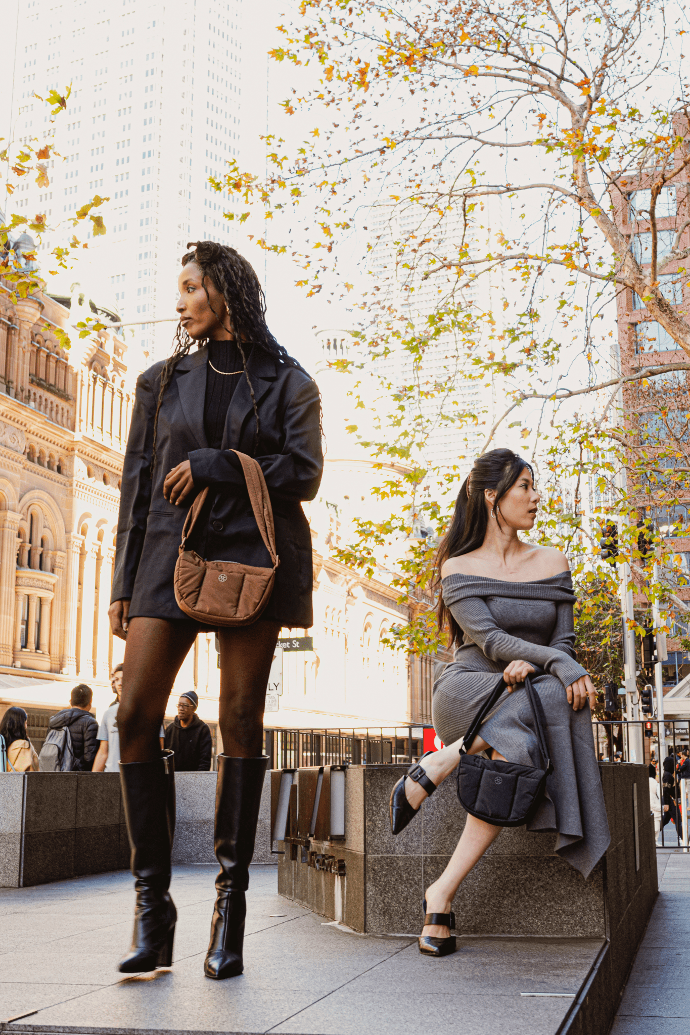 Perfectly Imperfect - Kumo Puffer Crossbody Bag - Bag - Renkon - Renkon - Cocoa Brown - 