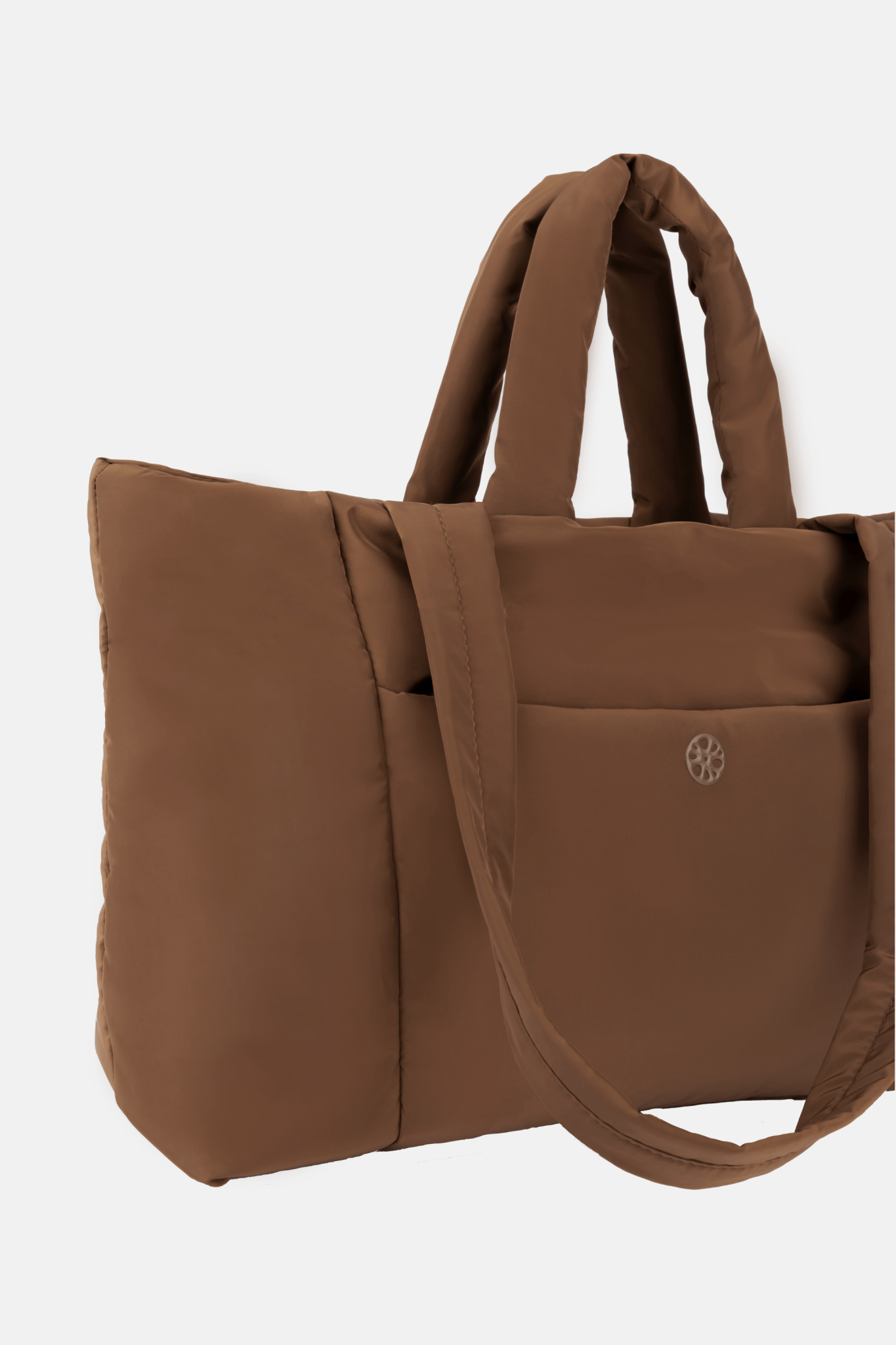 Perfectly Imperfect - Tobi Puffer Tote Bag - Bag - Renkon - Renkon - Cocoa Brown - 