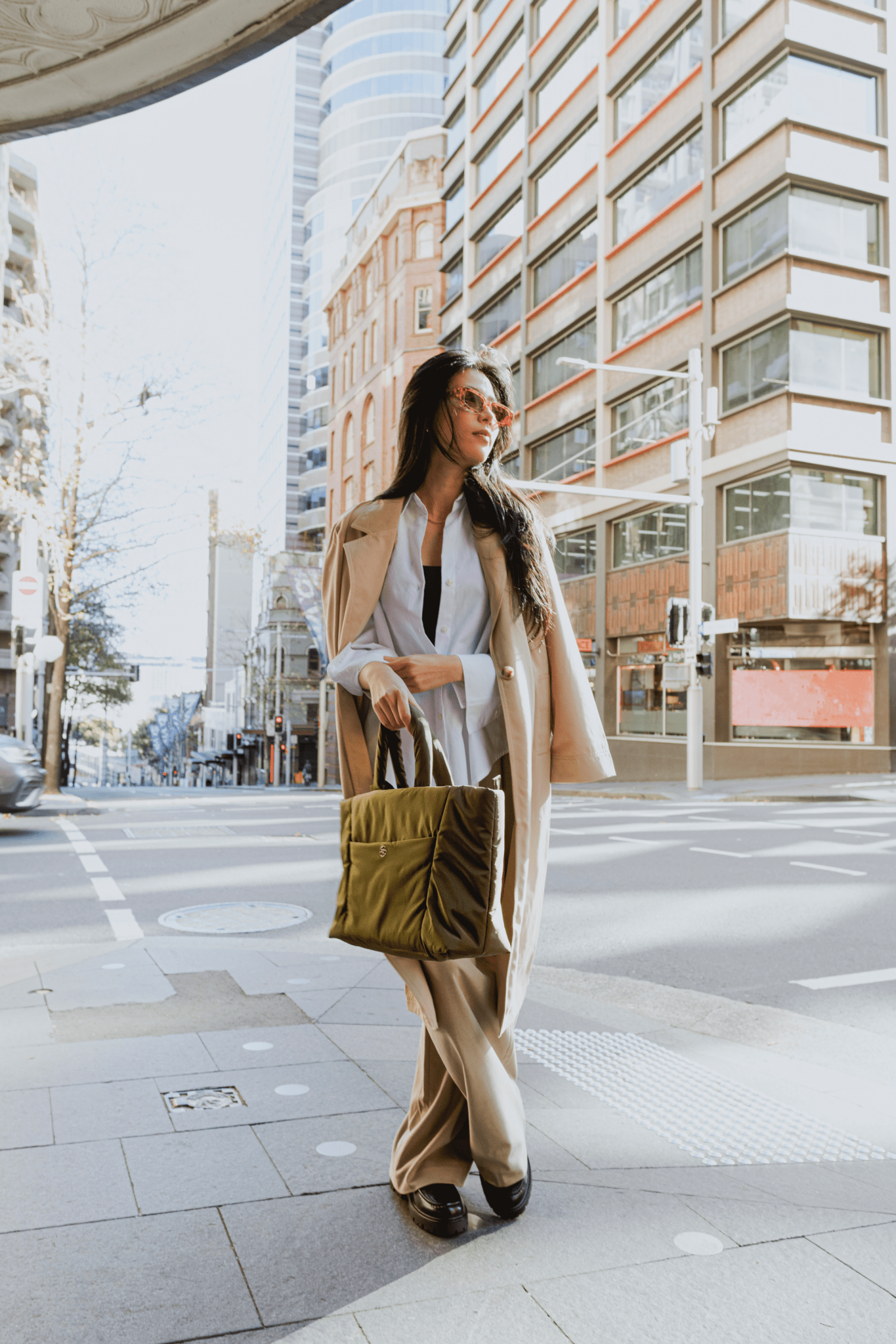 Perfectly Imperfect - Tobi Puffer Tote Bag - Bag - Renkon - Renkon - Olive Green - 