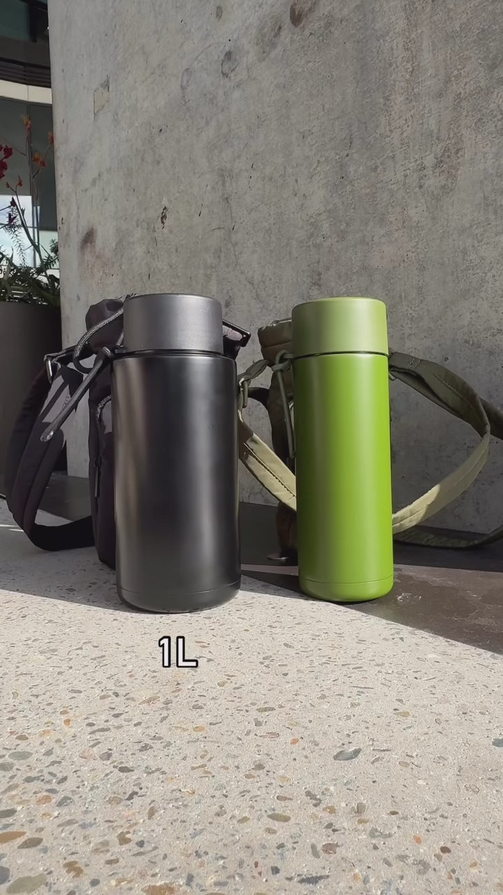Beau Puffer Bottle Bag - Stylish Essential for On-the-Go