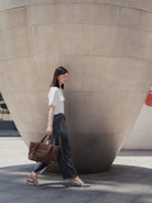 Tobi Puffer Tote Bag - Bag - Renkon - Renkon - Cocoa Brown - 