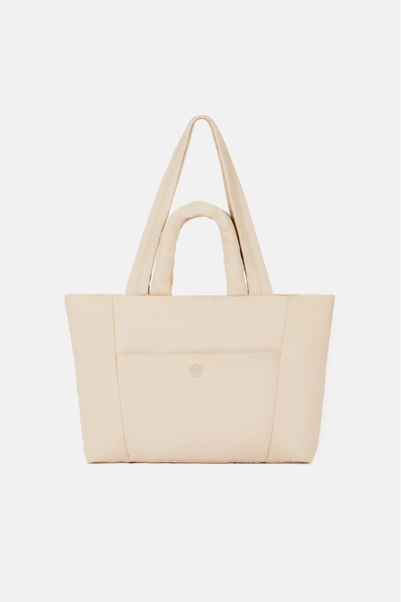 Tobi Puffer Tote Bag - Bag - Renkon - Renkon - Enoki Beige - 